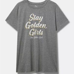 Torrid The Golden Girls Cotton Crew Tee 3X NWT